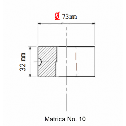 Matrica No. 10 - négyzet